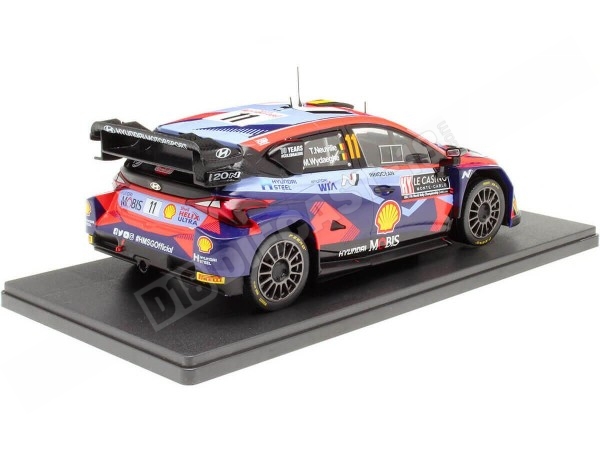 2023 Hyundai i20 N Rally1 Nº11 Neuville/Wydaeghe Rallye Monte Carlo 1:18 IXO Models 18RMC153A