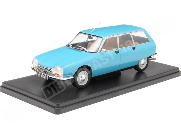 1971 Citroen GS Break Azul Claro 1:24 WhiteBox 124209