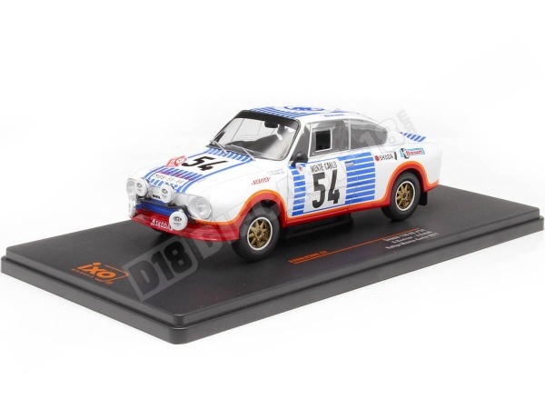 1977 Skoda 130 RS Nº54 Kvaizar/Kotek Rallye Monte Carlo 1:24 IXO Mo...