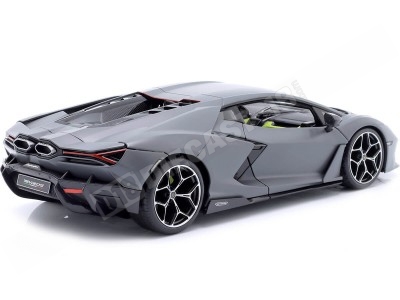 2023 Lamborghini Revuelto Hybrid Gris Mate 1:18 Maisto 31463-06488 2