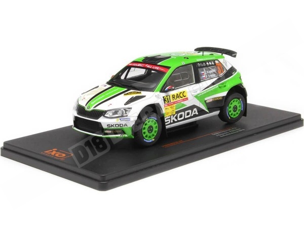 2018 Skoda Fabia R5 Nº31 Kopezky/Dresler Rally Cataluña 1:24 IXO Models 24RAL031A.22