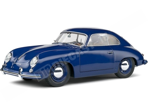 1953 Porsche 356 Pre-A Coupe Azul Petroleo 1:18 Solido S1802808