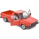 1982 Volkswagen VW Caddy MK1 Custom PickUp Rojo 1:18 Solido S1803511