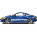 2023 Alpine A110 Gendarmería Francesa Azul Decorado 1:18 Solido S1801628