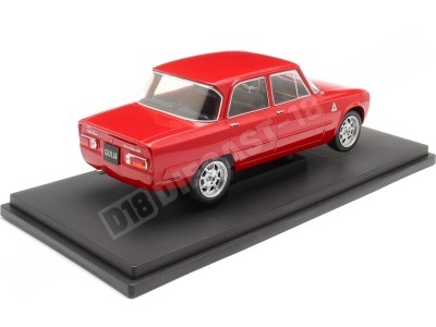 1974 Alfa Romeo Giulia Nuova Super 1600 Rojo 1:18 MC Group 18333 2