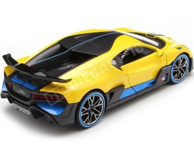 2019 Bugatti Divo Amarillo Metalizado 1:24 Maisto 31526 2