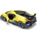 2019 Bugatti Divo Amarillo Metalizado 1:24 Maisto 31526