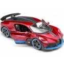 2019 Bugatti Divo Rojo Cereza 1:24 Maisto 31526