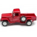 1947 Jeep Willys Pickup Rojo 1:24 Welly 24116