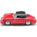 1956 Porsche 356A Speedster 1600 Super Convertible Rojo 1:24 Welly ...