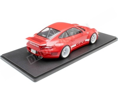 2023 Porsche 911 (997) RWB Rauh-Welt Rojo/Blanco 1:18 IXO Models 18CMC168.22 2