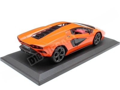 2022 Lamborghini Countach LPI 800-4 Naranja 1:18 Maisto 31459 2