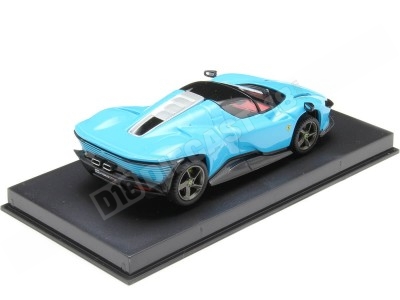 2022 Ferrari Daytona SP3 Cerrado Baby Blue 1:43 Bburago Signature Series 18-36914 2