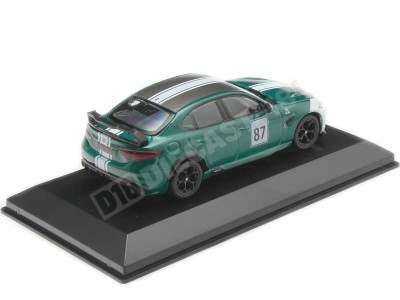 2021 Alfa Romeo Giulia GTAm Nº87 Nurburgring Verde/Blanco 1:43 Bbur... 2