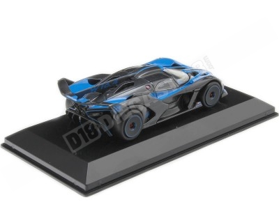 2020 Bugatti Bolide W16.4 Azul/Grafito 1:43 Bburago Signature Series 18-38306 2