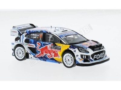 Cochesdemetal.es 2024 Ford Puma Rally1 Nº13 Munster/Louka Rally Monte Carlo 1:43 IXO Models RAM915.22