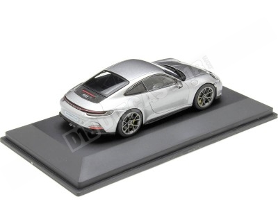 2023 Porsche 911 (992) GT3 Touring Plateado GT 1:43 Solido S4316502 2