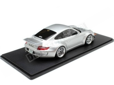 2023 Porsche 911 (997) RWB Rauh-Welt Plateado 1:18 IXO Models 18CMC166.22 2