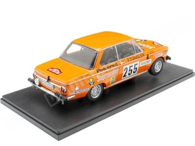 1973 BMW 2002 (E20) Jägermeister Nº255 Stiller/Wagener Rally Monte Carlo 1:18 IXO Models 18RMC165.22 2