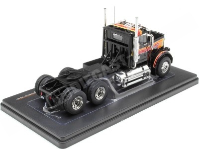 1977 Freightliner FLC 120 64 T Negro Decorado 1:43 IXO Models TR186.22 2