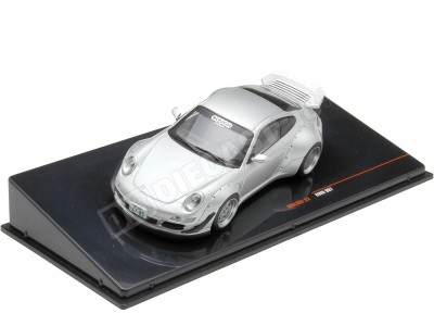 2023 Porsche 911 (997) RWB Rauh-Welt Plateado 1:43 IXO Models MOC33... 2