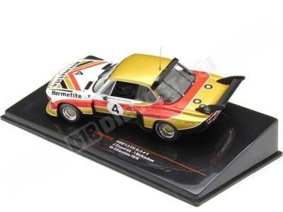 1976 BMW 3.5 CSL Gr.5 Nº3 Fitzpatrick/Walkinshaw Ganador 6h Silverstone 1:43 IXO Models GTM167LQ 2