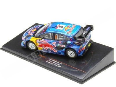 2023 Ford Puma Rally1 Nº8 Tänak/Järveoja Ganador Rally Chile 1:43 IXO Models RAM906.22 2