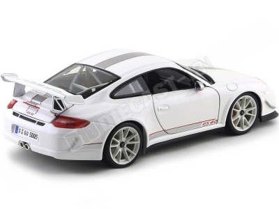 2012 Porsche 911 GT3 RS 4.0 Blanco 1:18 Maisto 11036 2