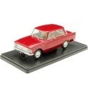 1966 Moskvich 408 Rojo Oscuro 1:24 WhiteBox 124225