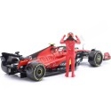 2023 Ferrari SF-23 Fórmula 1 Nº55 Carlos Sainz + Figura del Piloto 1:24 Bburago 26809