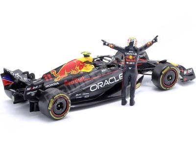 2023 Red Bull RB19 Fórmula 1 Nº11 Sergio Perez + Figura del Piloto ... 2