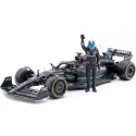 2023 Mercedes-AMG Petronas W14 Fórmula 1 Nº63 George Russell + Figura del Piloto 1:24 Bburago 28037