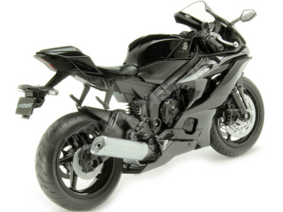 2018 Yamaha YZF-R6 Negro 1:12 Welly 62201 2