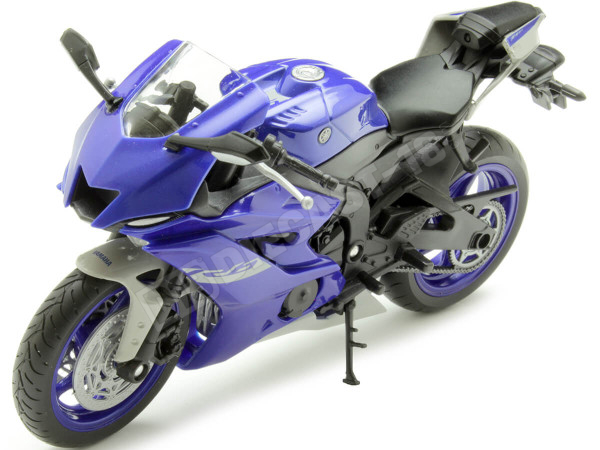 2018 Yamaha YZF-R6 Azul 1:12 Welly 62201