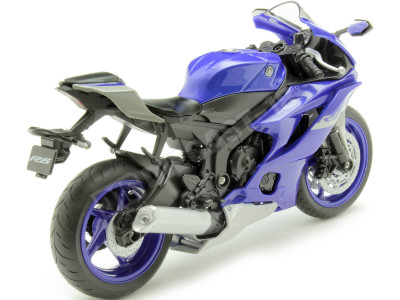 2018 Yamaha YZF-R6 Azul 1:12 Welly 62201 2