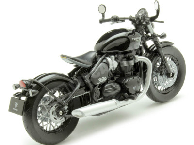 2018 Triumph Bonneville Bob Negro 1:12 Welly 62208 2