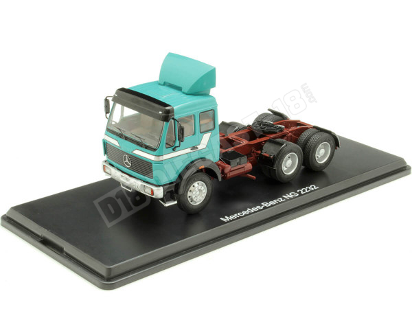 1973 Cabeza Tractora Mercedes-Benz NG 2232 Turquesa Decorado 1:43 P...