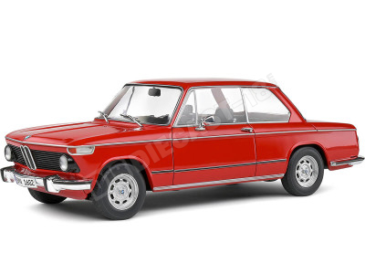 1971 BMW 2002 Tii Turbo Evocation Rojo Verona 1:18 Solido S1808601