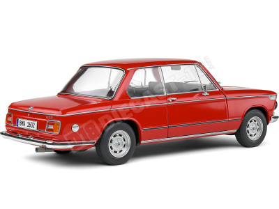 1971 BMW 2002 Tii Turbo Evocation Rojo Verona 1:18 Solido S1808601 2