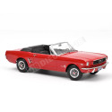 1966 Ford Mustang Convertible Rojo Bengala 1:18 Norev 182810