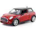 2014 Mini Cooper S Rojo/Negro 1:24 Welly 24058