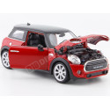 2014 Mini Cooper S Rojo/Negro 1:24 Welly 24058