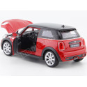 2014 Mini Cooper S Rojo/Negro 1:24 Welly 24058