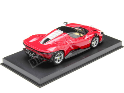 2022 Ferrari Daytona SP3 Cerrado Rojo Corsa 1:43 Bburago Signature Series 18-36914 2