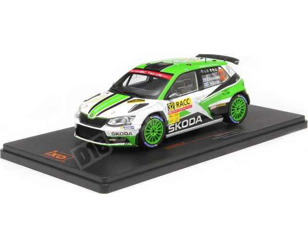 2018 Skoda Fabia R5 Nº32 Rovanperä/Halttunen Rally Cataluña 1:24 IXO Models 24RAL031B.22