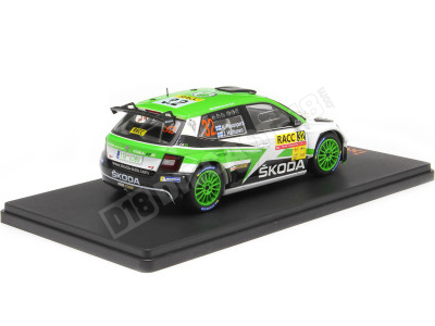 2018 Skoda Fabia R5 Nº32 Rovanperä/Halttunen Rally Cataluña 1:24 IXO Models 24RAL031B.22 2