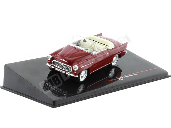 1959 Skoda Felicia Roadster Granate 1:43 IXO Models CLC388N