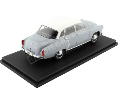 1965 Wartburg 312 Gris/Blanco 1:18 MC Group 18301 2