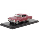 1966 Chevrolet Nova SS Hardtop Granate Metalizado 1:43 NEO Scale Models 47236