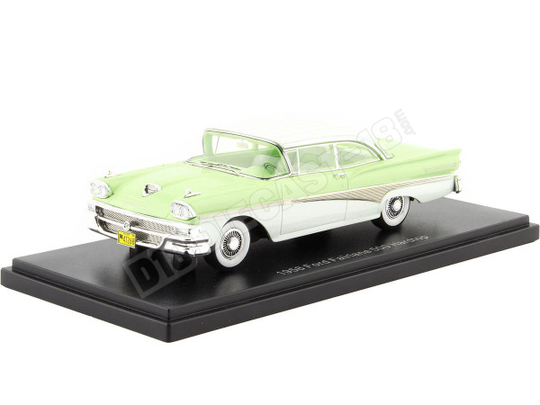 1958 Ford Fairlane 500 Hardtop Turquesa/Beige 1:43 NEO Scale Models 47268